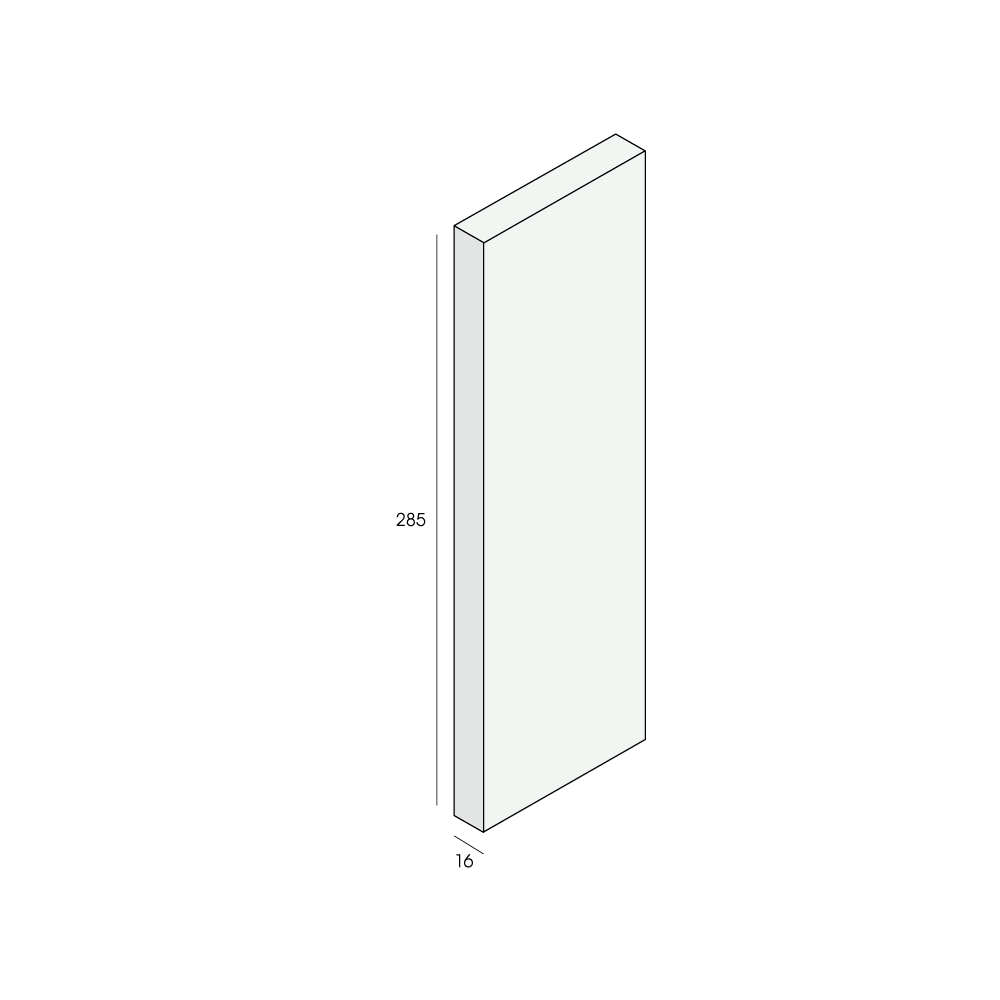 Unipanel bouwpaneel 285x16mm