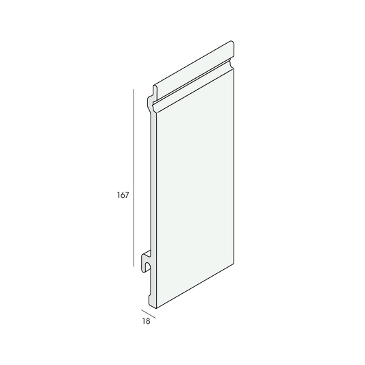 Novicell potdeksel 167mm grove nerf