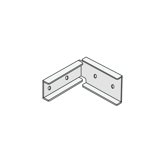 RVS hoeken Twinson 10 st.